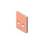 Base Plate Emitter 10kW, OFHC Copper, HM2