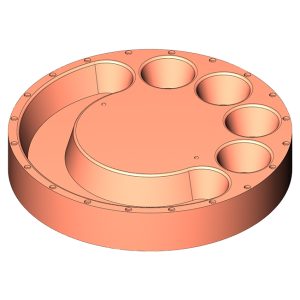 ICR Crucible 4X Pocket Trough