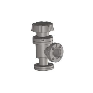 A 100 H CF Angle Valve Right Angle Viton Bonnet Manual