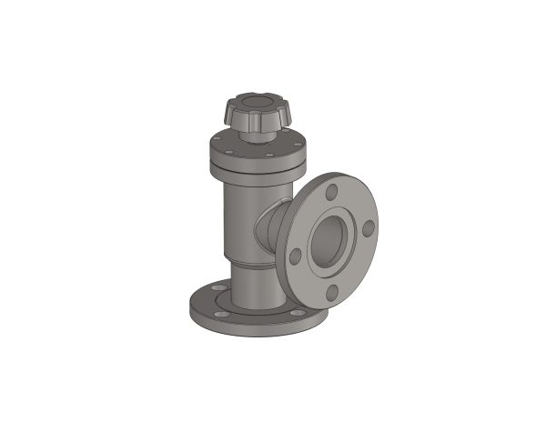 A-200-H-ASA Angle Valve Right Angle Viton Bonnet Manual