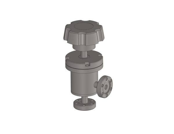 A-375-H-133 Angle Valve Right Angle Viton Bonnet Manual