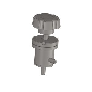 A-375-H Angle Valve Right Angle Viton Bonnet Manual