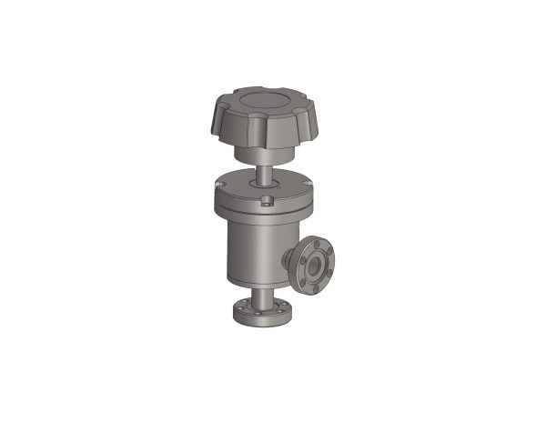 A-500-H-133 Angle Valve Right Angle Viton Bonnet Manual