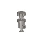 A-500-H-NW10 Angle Valve Right Angle Viton Bonnet Manual