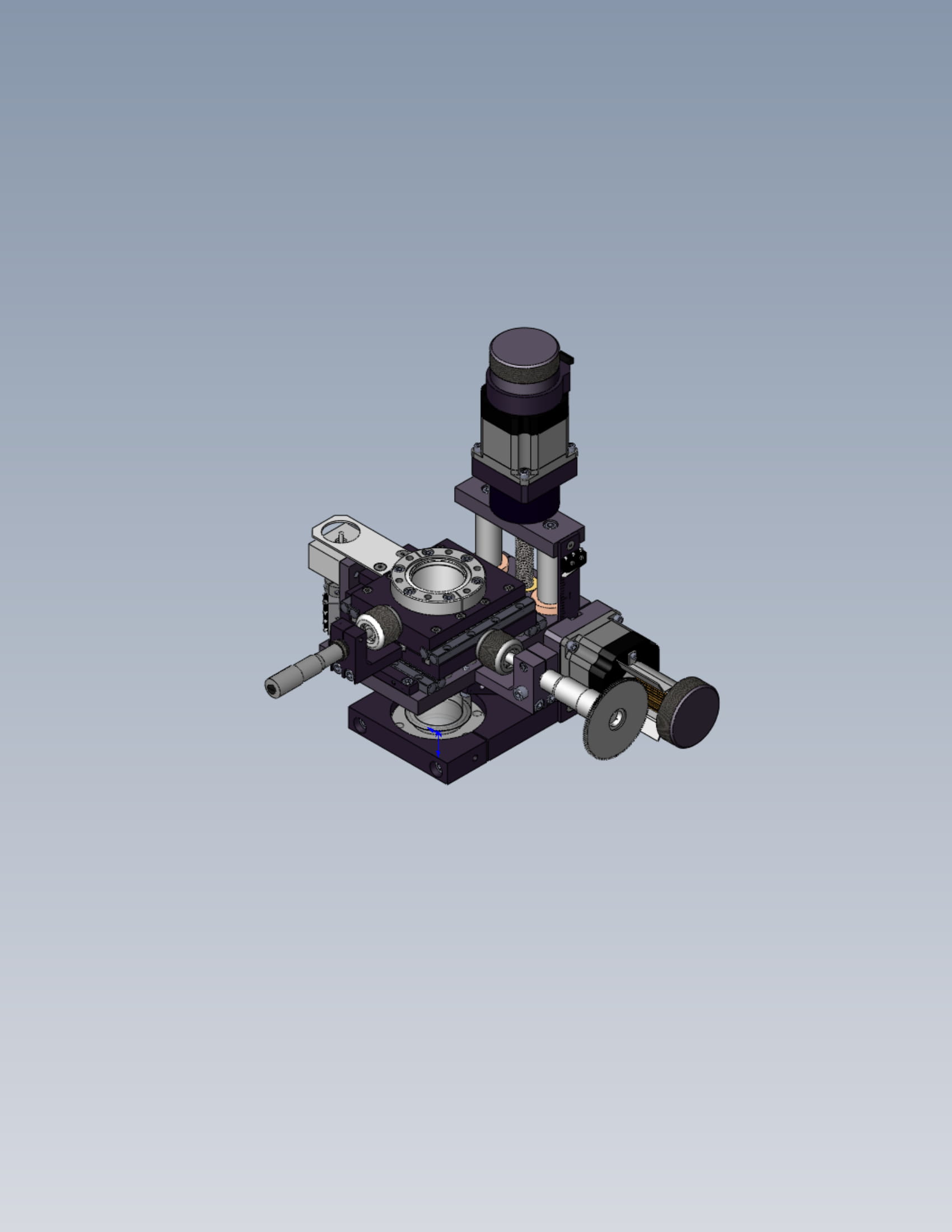 Small Bore EC Series XYZ Manipulators Motion Sample Handling