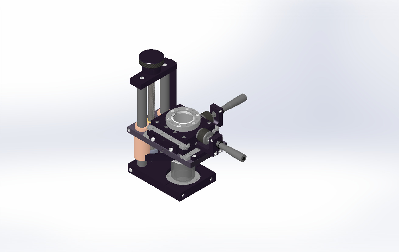 4 MM Small Bore EC Series XYZ Manipulators Motion Sample Handling