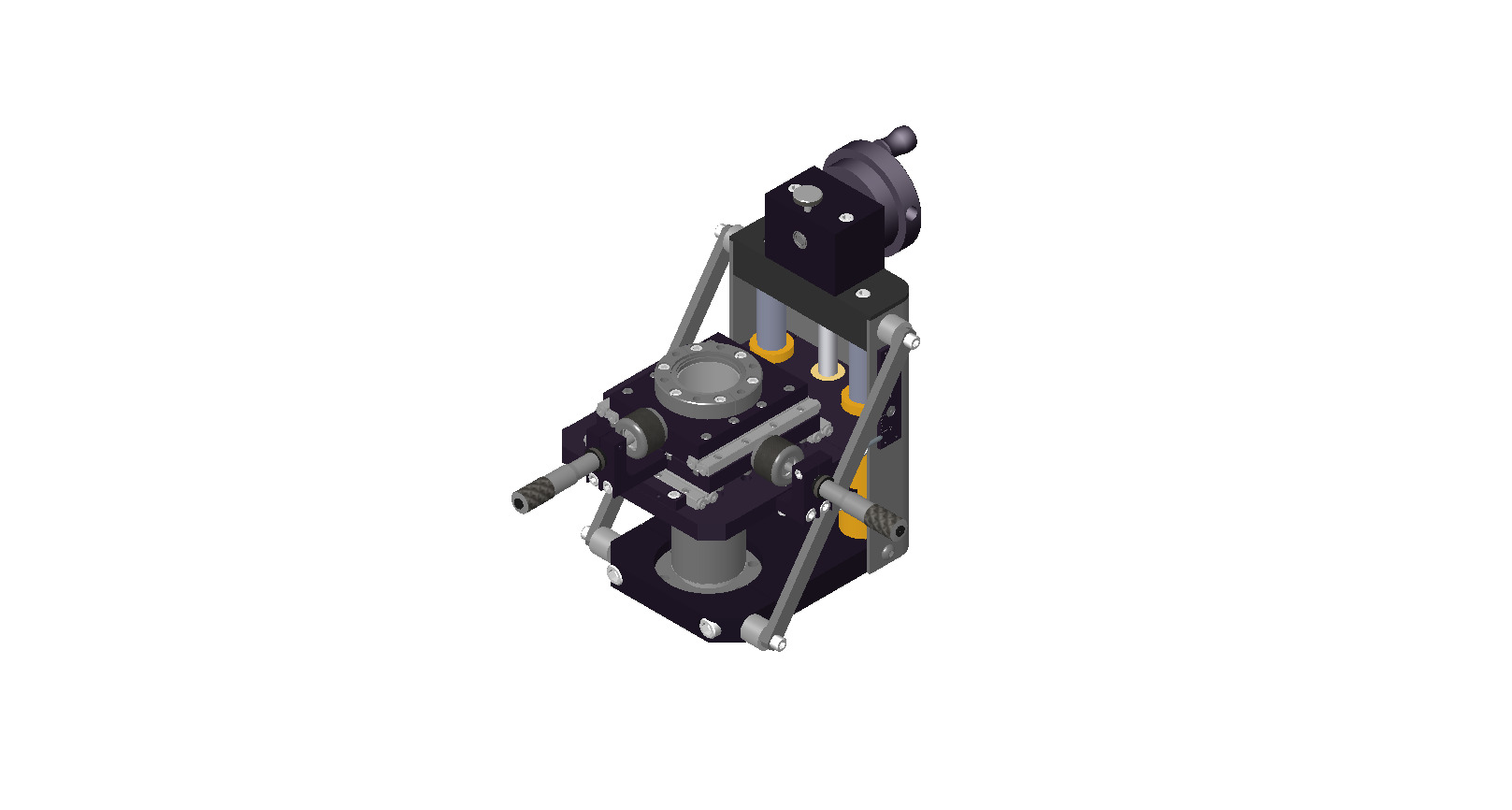 EMC-B275C-T275T-1.39-2 Medium Bore 0.5 EMC Series XYZ Manipulators Motion Sample Handling