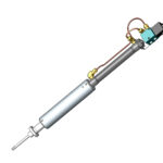 FLMP-133-25-4 ACV-24 FLMP Series Pneumatic Linear Mechanical Feedthroughs Electron Beam Gun Manipulation Motion Sample Handling