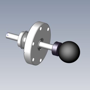 FWS-15-275 Series Precision Linear Rotary Mechanical Feedthroughs Electron Beam Gun Manipulation Motion Sample Handling