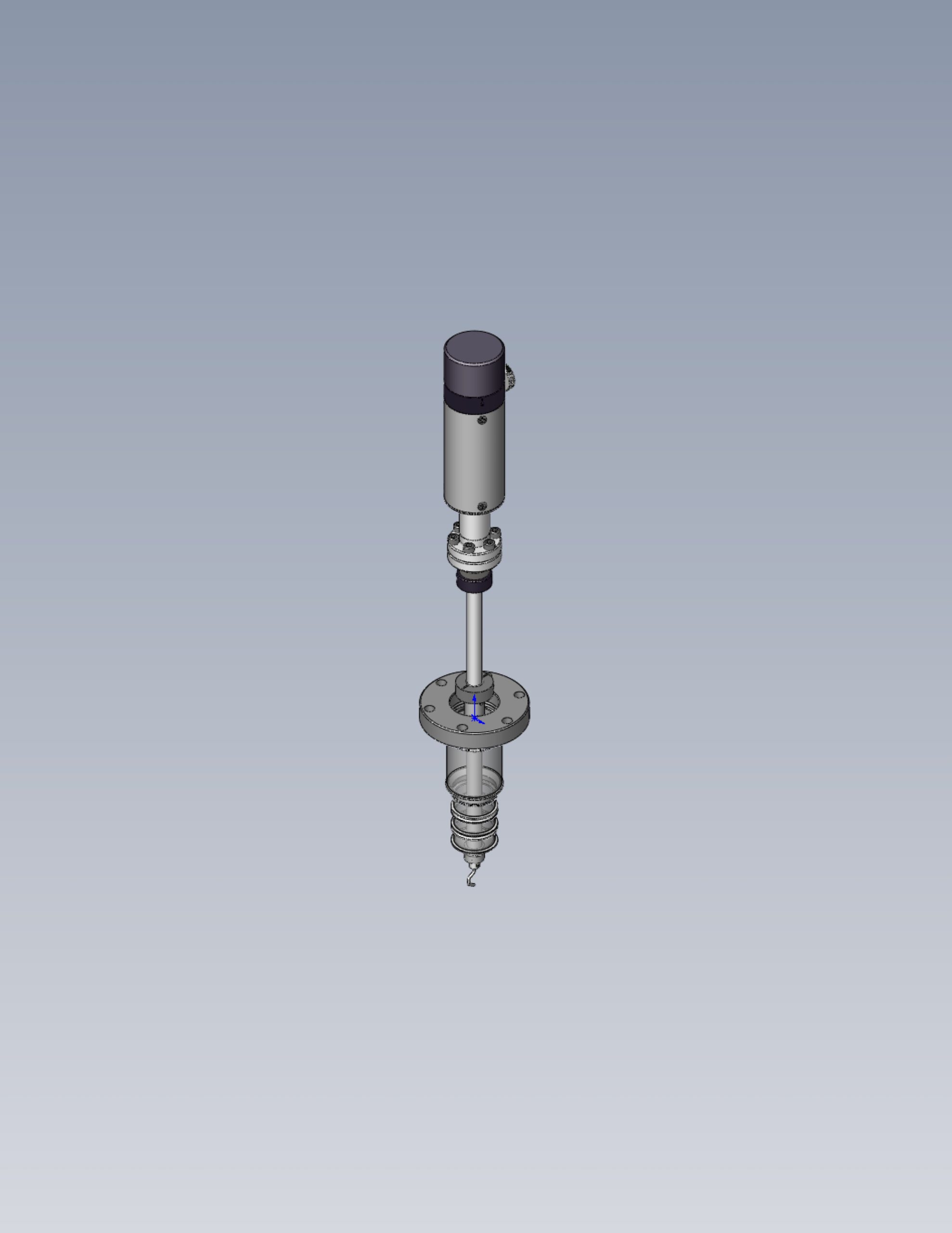 FWS-44R-275 Mechanical Feedthroughs Electron Beam Gun Manipulation & Motion Sample Handling