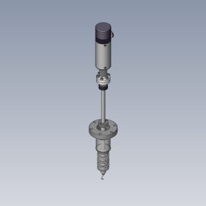FWS-44R-275 Mechanical Feedthroughs Electron Beam Gun Manipulation Motion Sample Handling