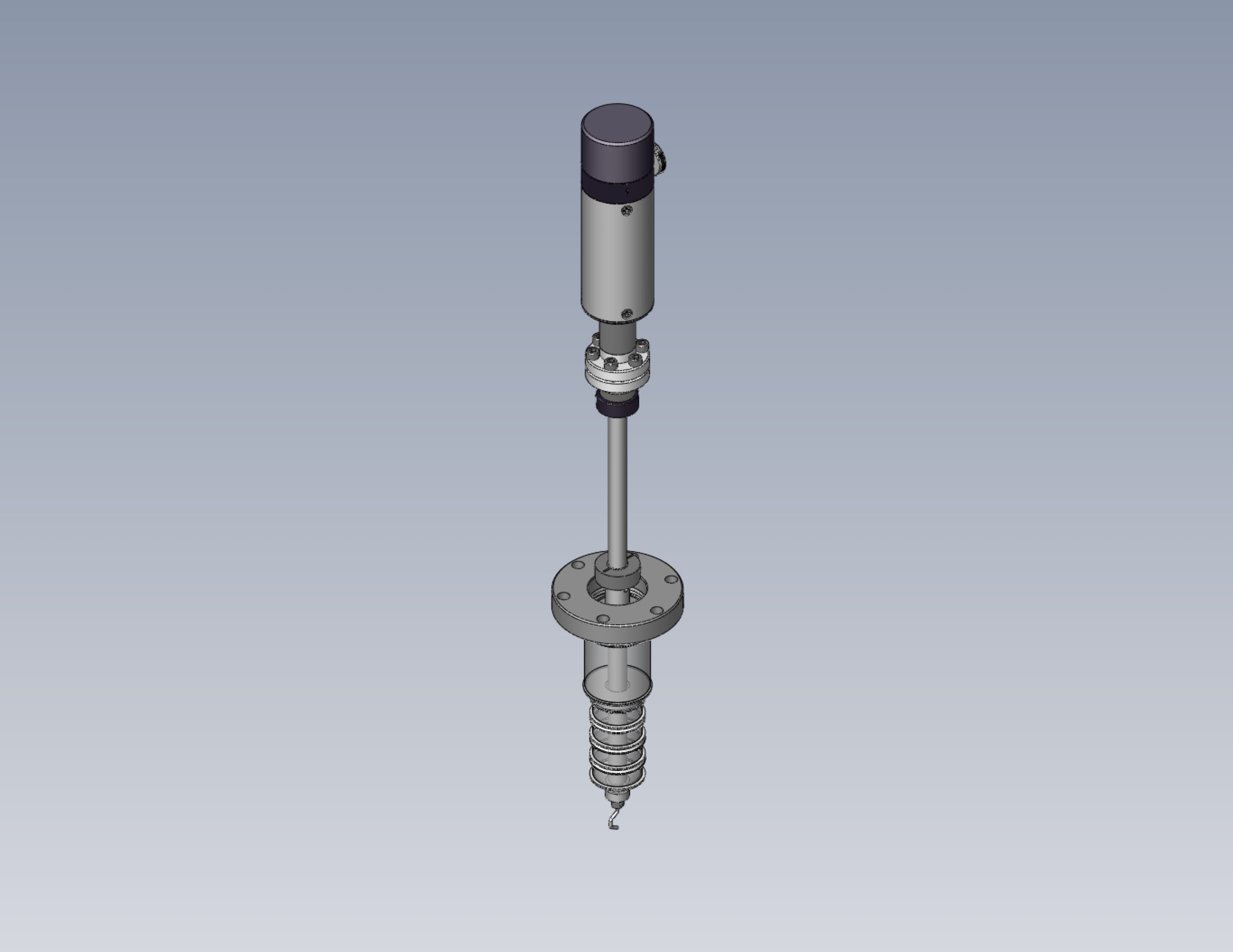 FWS-44R-275 Mechanical Feedthroughs Electron Beam Gun Manipulation Motion Sample Handling