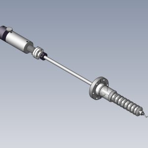 FWS-44R-275 Mechanical Feedthroughs Electron Beam Gun Manipulation Motion Sample Handling