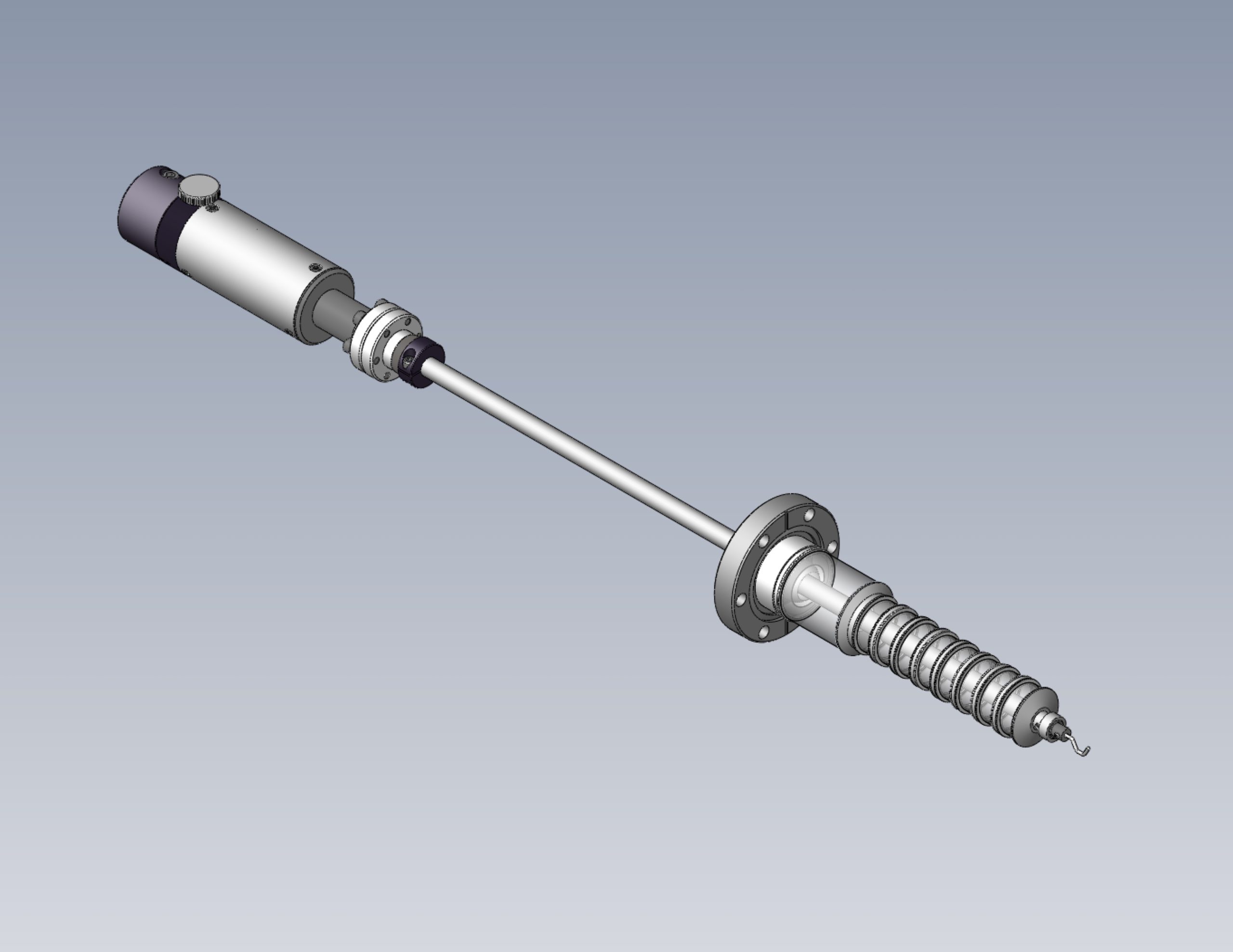 FWS-44R-275 Mechanical Feedthroughs Electron Beam Gun Manipulation Motion Sample Handling