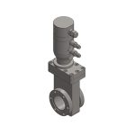 G2000 Pneumatic Gate Valve Metal Seal Bonnet