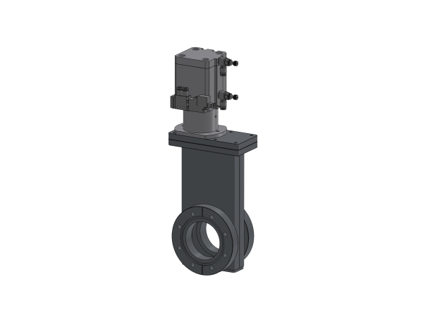 G2500 Pneumatic Gate Valve Metal Seal Bonnet