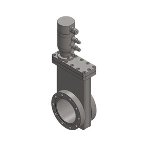 G3000 Pneumatic Gate Valve Metal Seal Bonnet