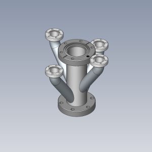 RFH-275-275-4ES-PPE RFH Feedthrough Hats Electron Beam Gun Chambers And Accessories