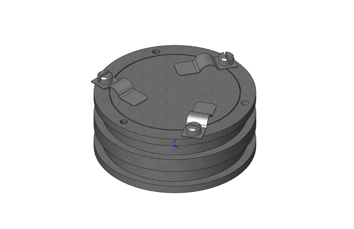 SPFP-1 Moly Puck Assembly Series Sample Mounting & Transfer Electron Beam Gun Manipulation Motion Sample Handling