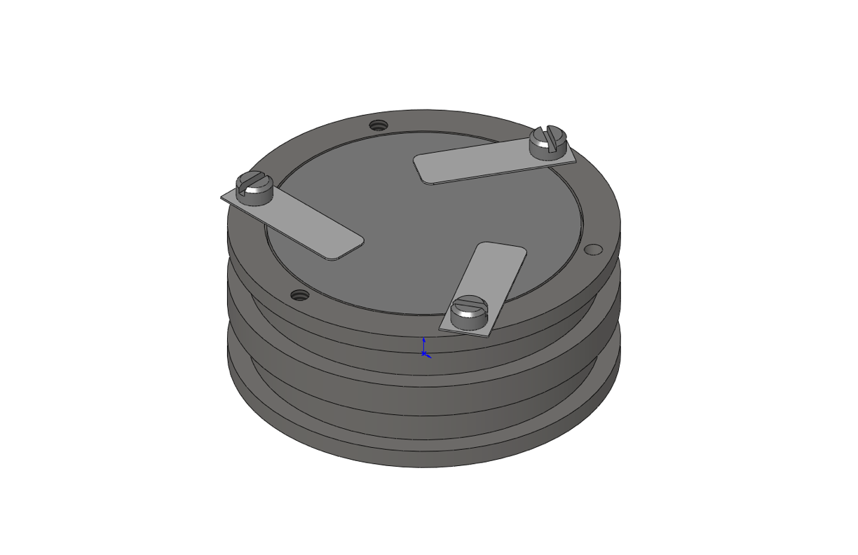 SPFP-1 Puck Assembly Series Sample Mounting And Transfer Electron Beam Gun Manipulation Motion Sample Handling
