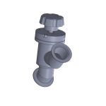 TL-150-H-NW25 Inline Valve Model T Viton Bonnet