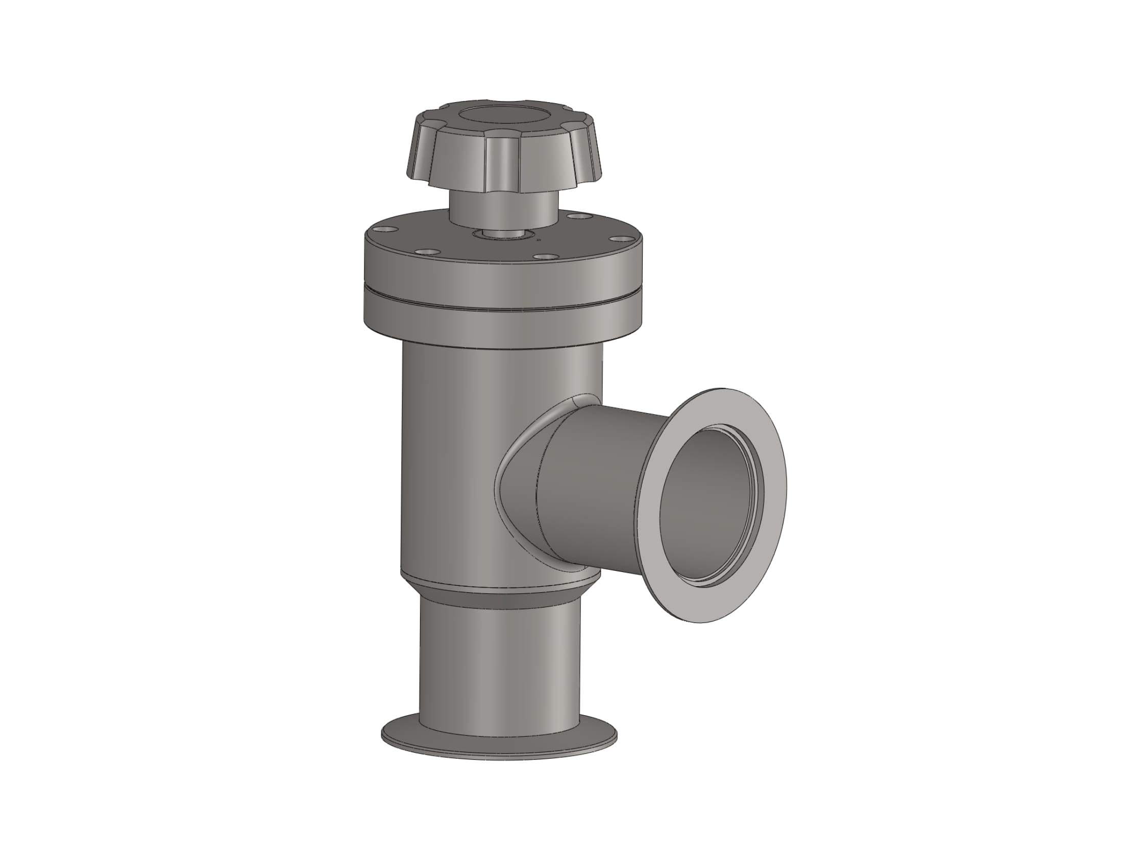 A-200-H-NW50 Angle Valve Right Angle Viton Bonnet Manual