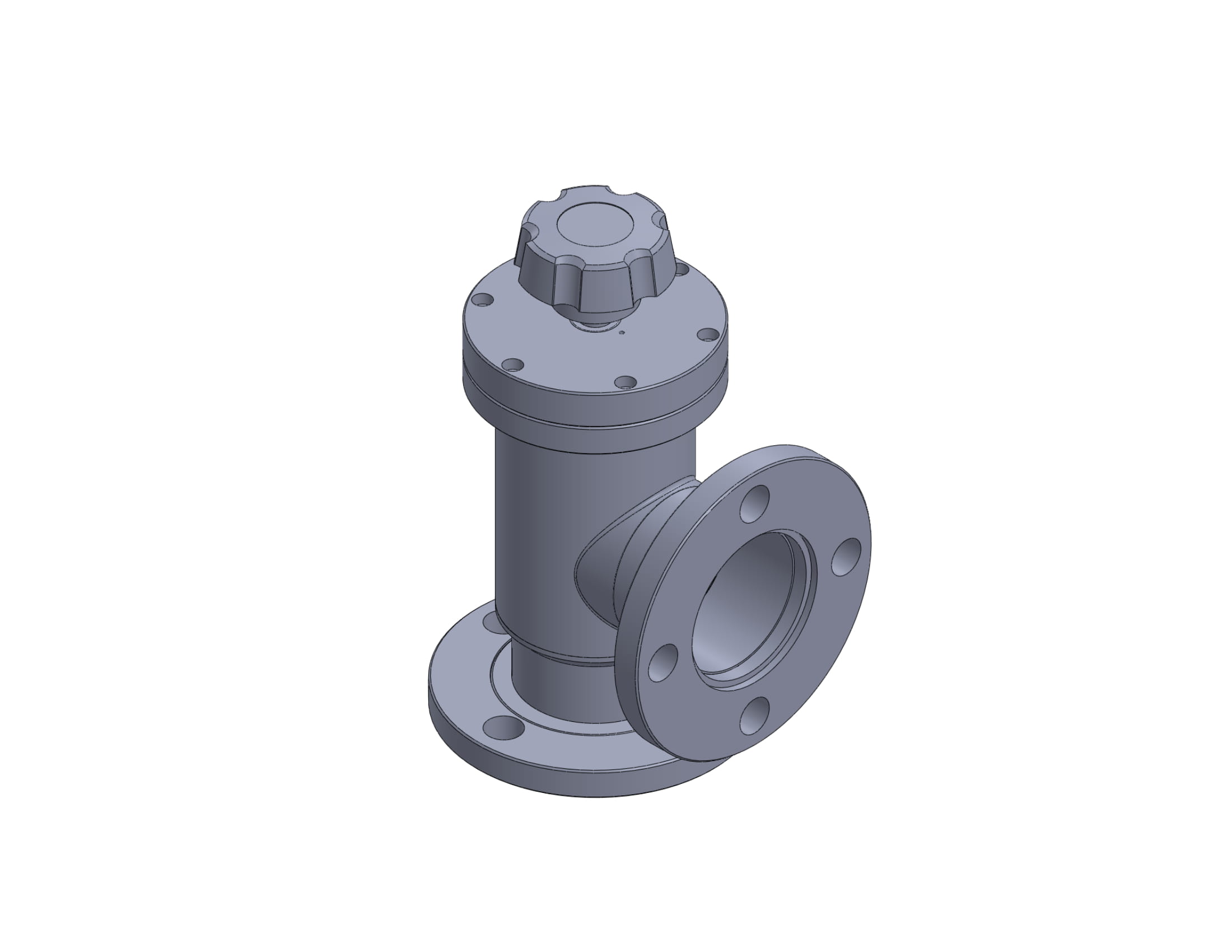 A-250-H-ASA Angle Valve Right Angle Viton Bonnet Manual