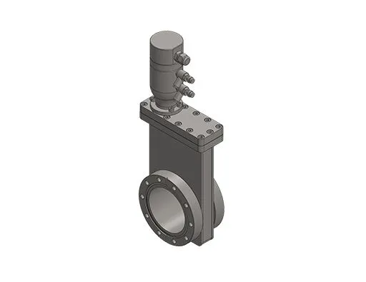 G3000 Pneumatic Gate Valve Metal Seal Bonnet
