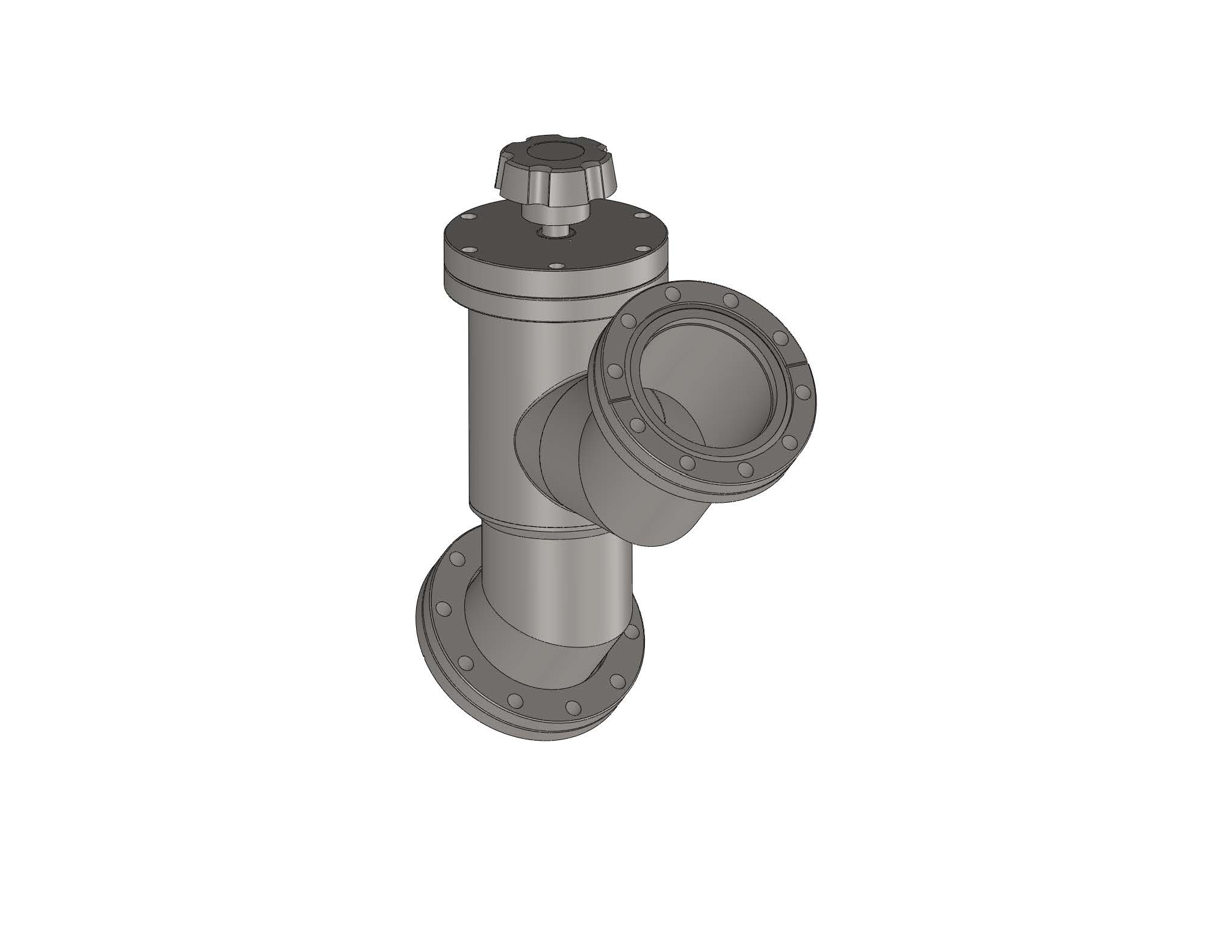 TL-300-H-CF Inline Valve Model T Viton Bonnet