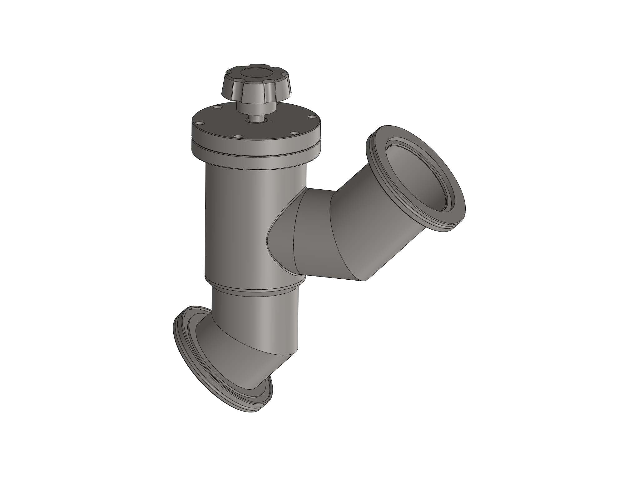 TL-300-H-ISO Inline Valve Model T Viton Bonnet