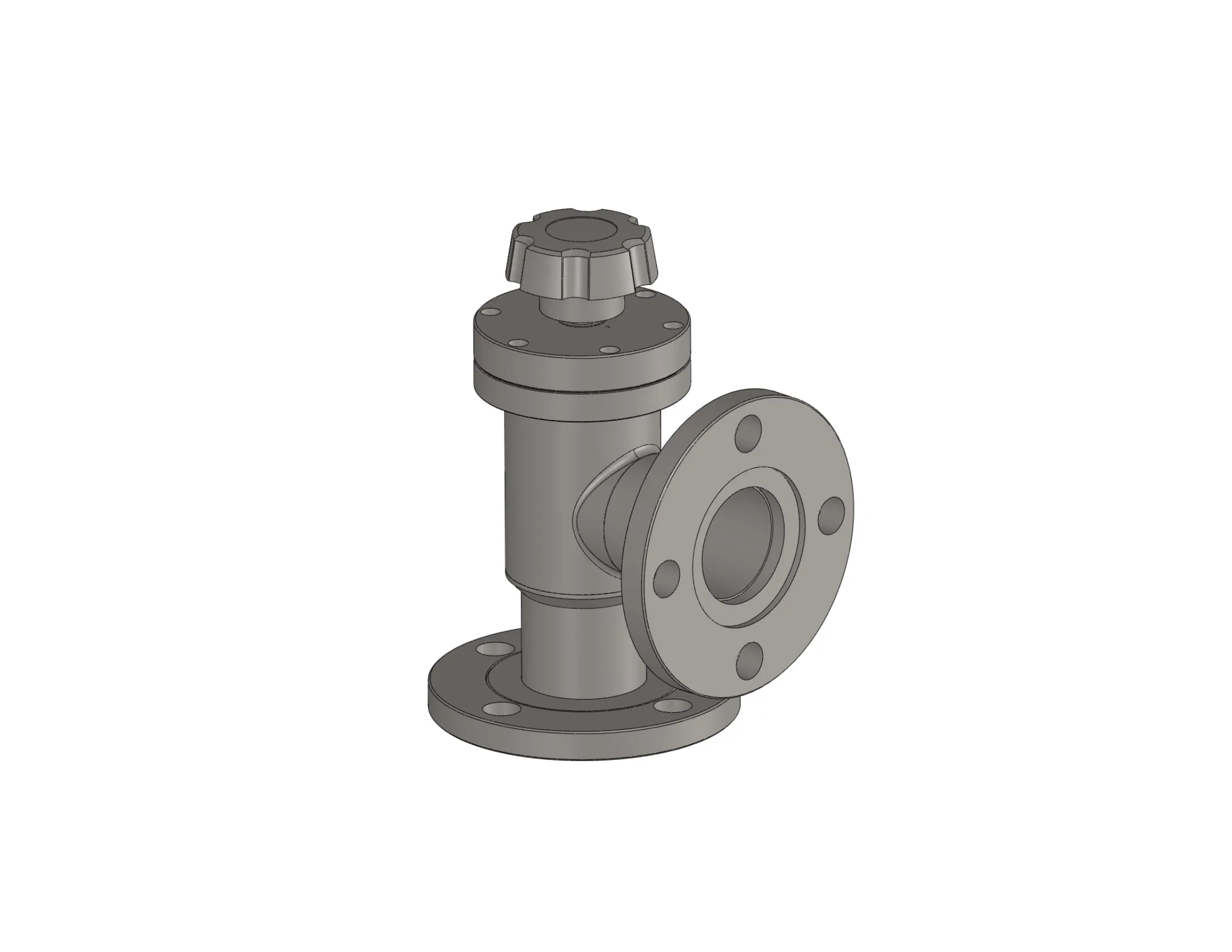 A-200-H-ASA Angle Valve Right Angle Viton Bonnet Manual