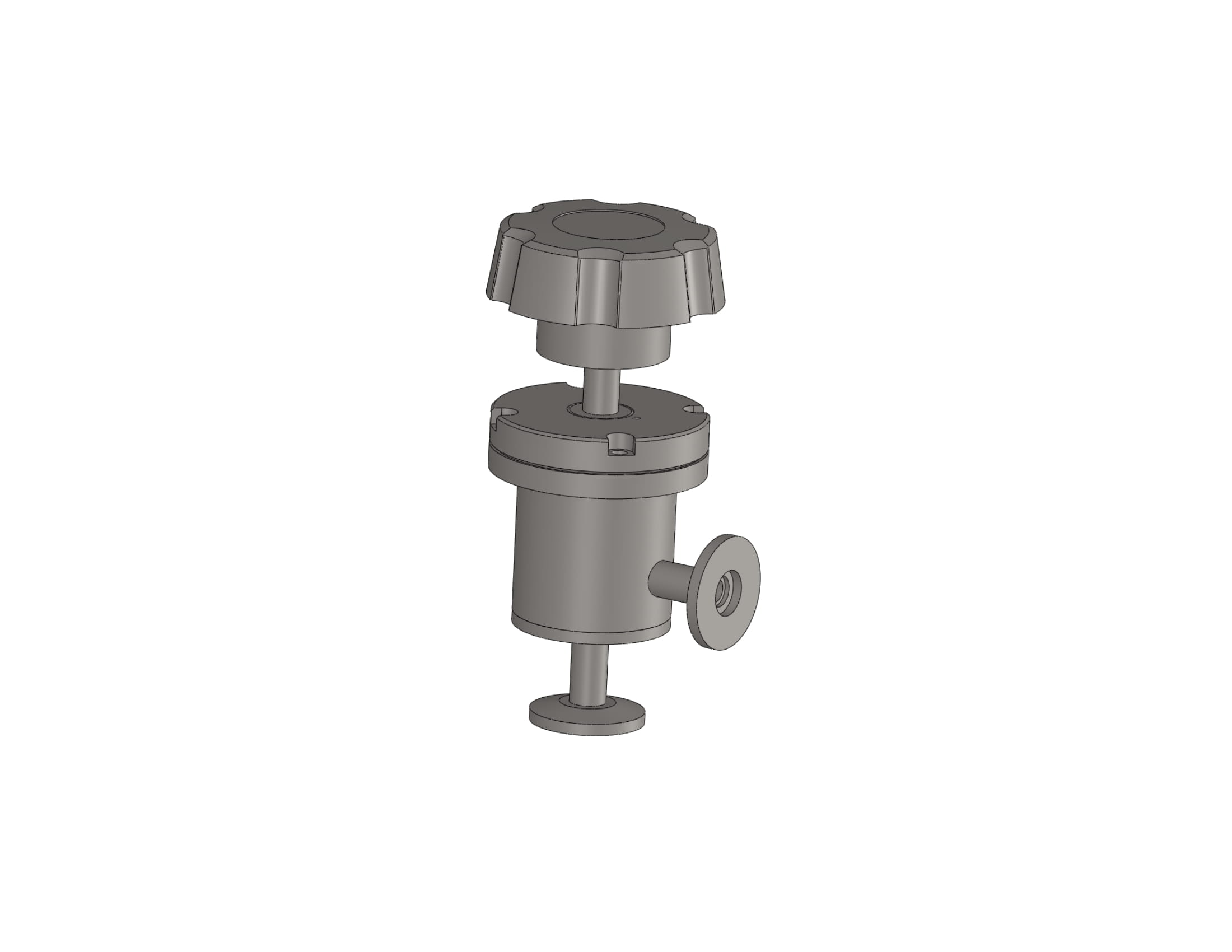 A-375-H-NW10 Angle Valve Right Angle Viton Bonnet Manual