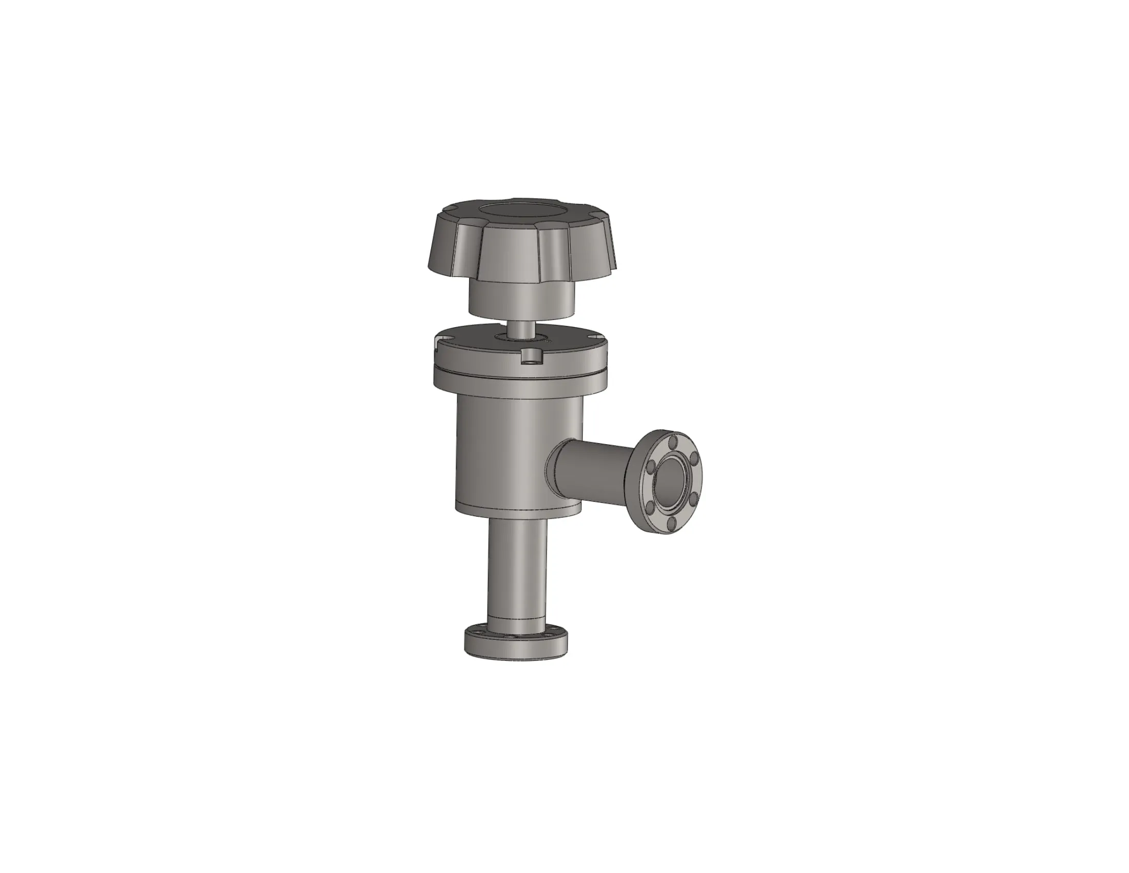A-750-H-133 Angle Valve Right Angle Viton Bonnet Manual