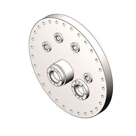 Mounting of Above on 14" O.D. Flange