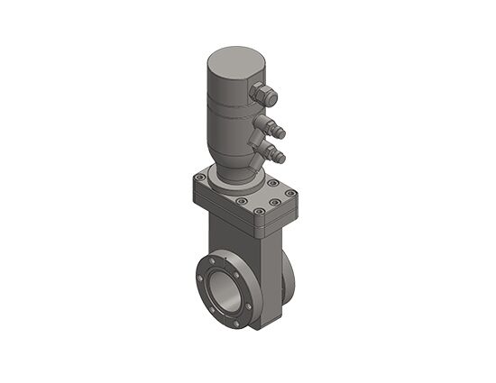 G1500 Pneumatic Gate Valve Metal Seal Bonnet