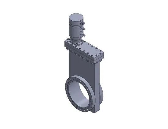 TLG-8000 Pneumatic Gate Valve Metal Seal Bonnet