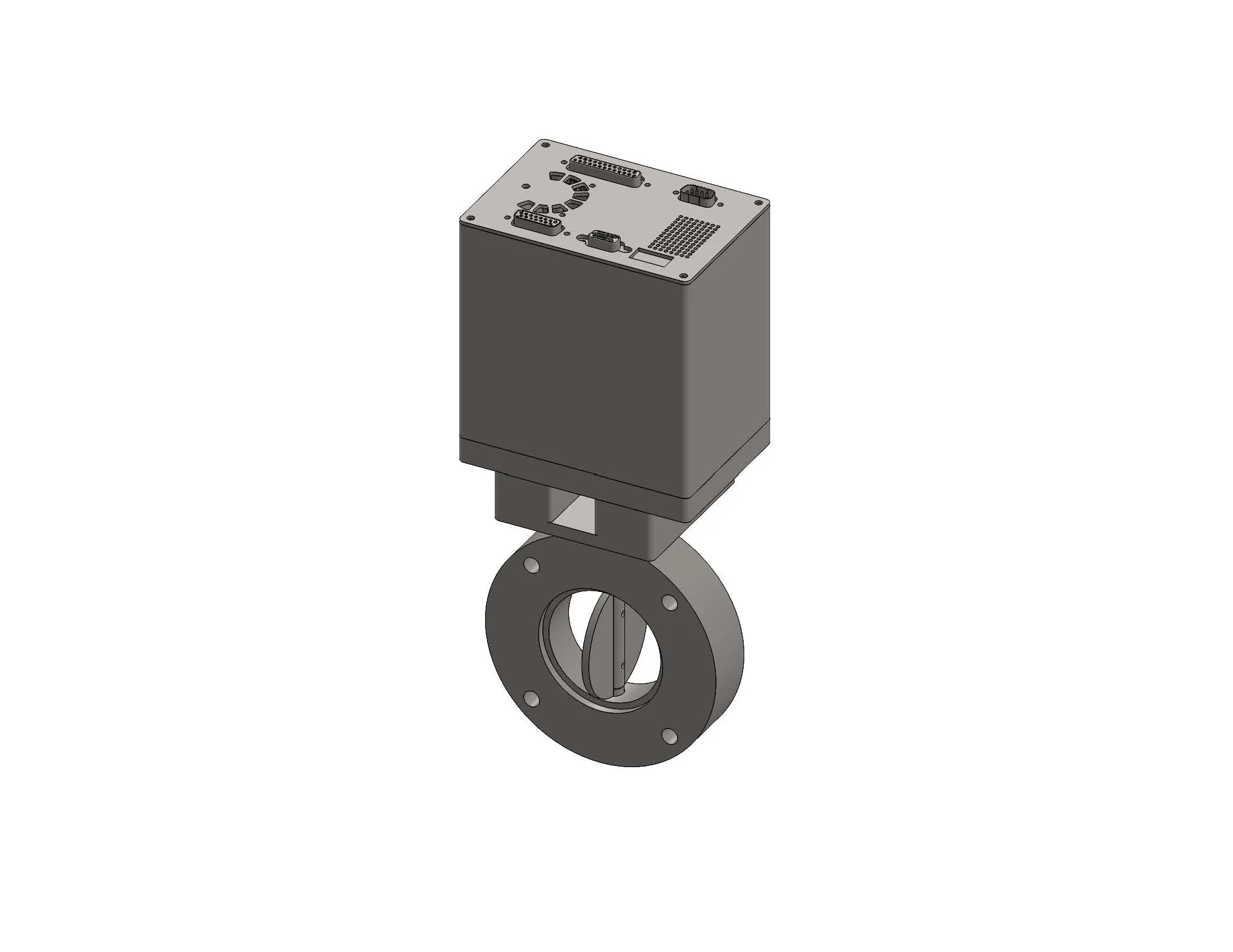 BFV-ISO63-SST-RS232_Butterfly Valve_ISO63_FLANGES_MOTORIZED
