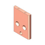 Base Plate Emitter 10kw OFHC Copper HM2 Electron Beam Gun Accessories Picture