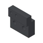 RC Series e-Gun Cathode Block, Left Hand