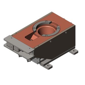 HCF e-Gun TM 90 Degree H20 Fittings Interchangeable Crucible