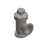 A-250-H-ISO-63 Angle Valve Right Angle Viton Bonnet Manual