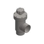 A-250-H Angle Valve Right Angle Viton Bonnet Manual