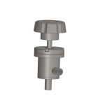 A-500-H Angle Valve Right Angle Viton Bonnet Manual