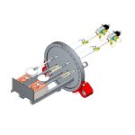 Hanks HM Twin Two Single Crucible e-Gun