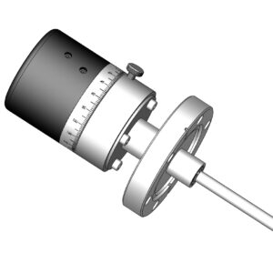 FPRM-133275-25 CL FPRM Series Precision Rotary Mechanical Feedthroughs Electron Beam Gun Manipulation Motion Sample Handling