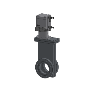 G2500 Pneumatic Gate Valve Metal Seal Bonnet