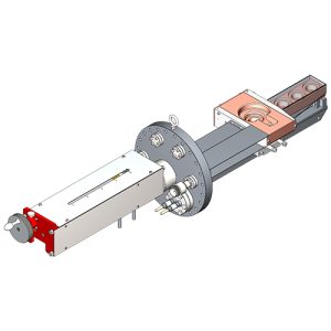 HCL 5 Pocket 7cc Manual Actuated 10.0 OD Source Flange Outline Drawing