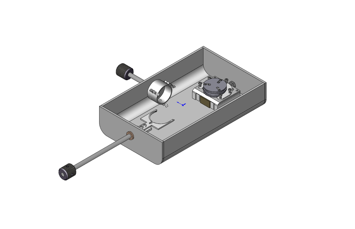 SN100903-01 SPF Series SPFD-1 Series Show Assembly Sample Mounting And Transfer Electron Beam Gun Manipulation Motion Sample Handling
