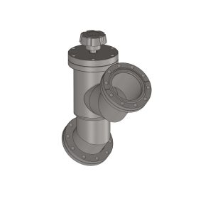 TL-300-H-CF Inline Valve Model T Viton Bonnet