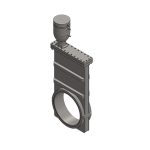 TLG-10000 Pneumatic Gate Valve Metal Bonnet